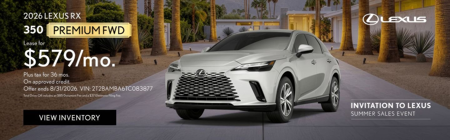 Invitation To Lexus Summer Sales Event