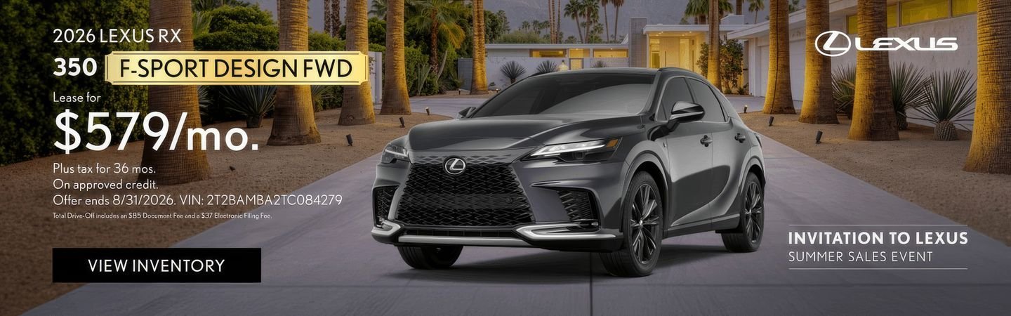 Invitation To Lexus Summer Sales Event