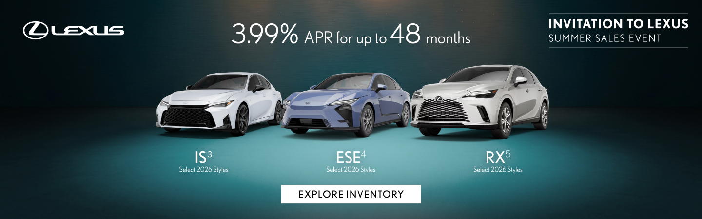 Invitation To Lexus Summer Sales Event