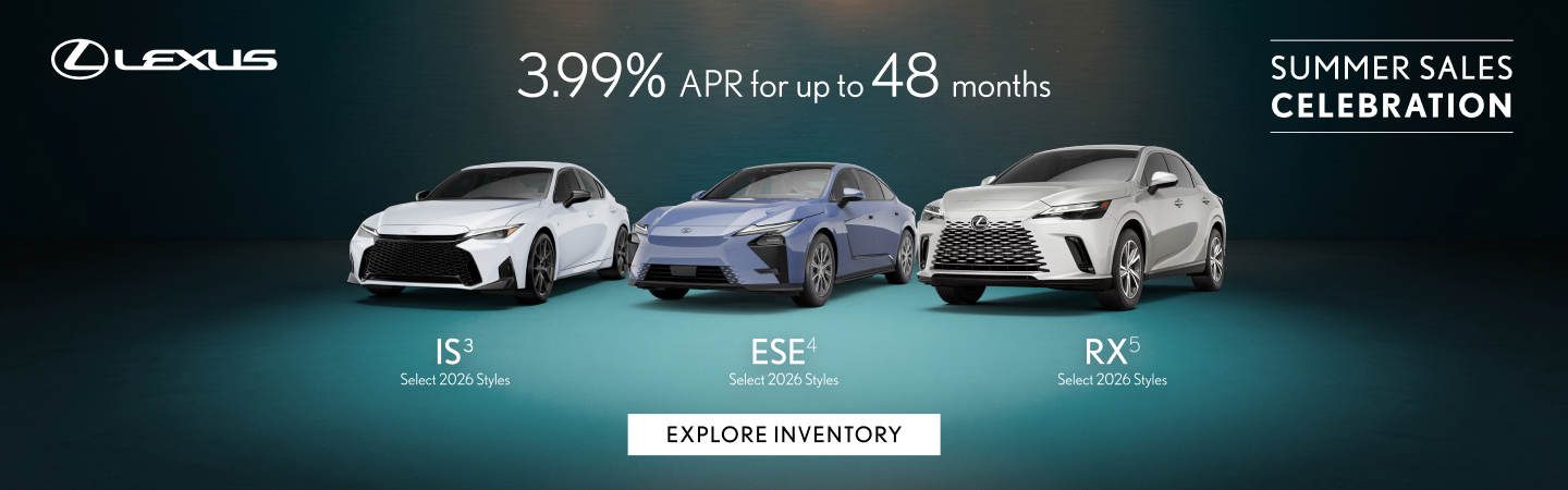 Invitation To Lexus Summer Sales Event