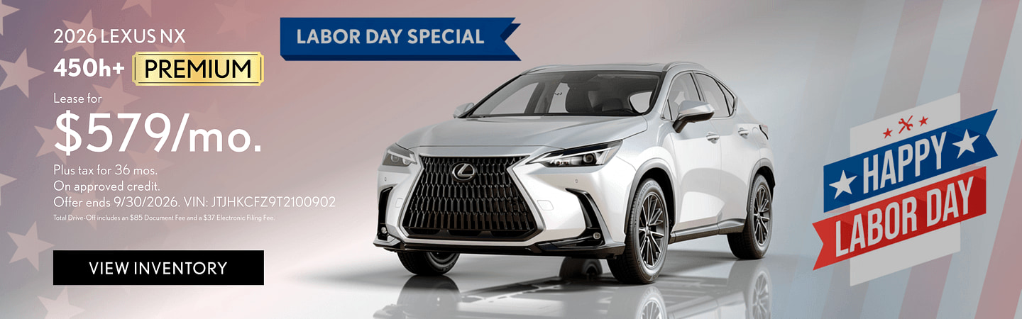 Lexus Labor Day Special