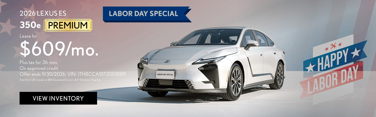 Lexus Labor Day Special